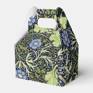 Ballotins William Morris Fleur d'antiquité aux algues marine