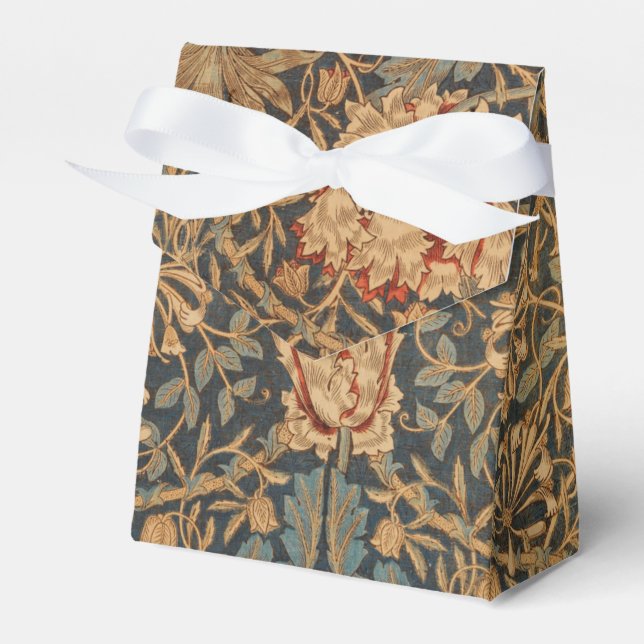 Ballotins William Morris Honeysuckle Rich Wallpaper (Verso)