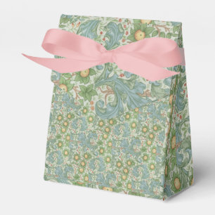 Ballotins William Morris Vintage Floral Green Blue Orchard