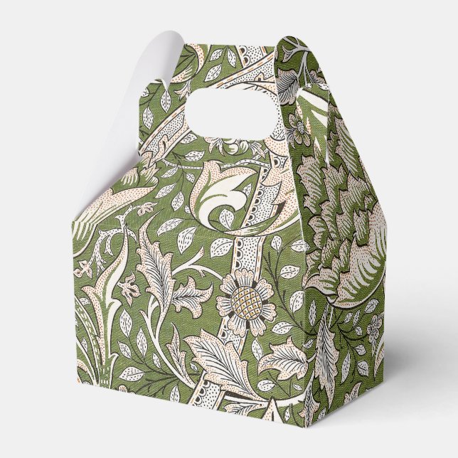 Ballotins William Morris Windrush fleurs florales classique (Verso)