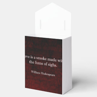 Ballotins William Shakespeare Romeo et Juliet LOVE Citation