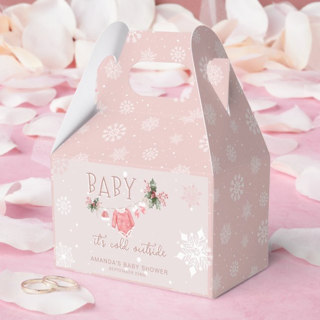 Ballotins Winter Wonderland Il fait froid dehors Baby shower (Mariage)