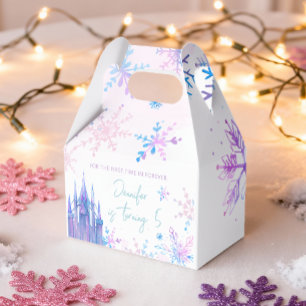 Ballotins Wonderland Snowflakes Girl Neige Anniversaire