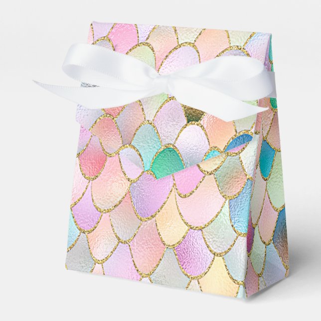 Ballotins Wonky Trendy Rainbow Girl Metal Mermaid Scales (Verso)