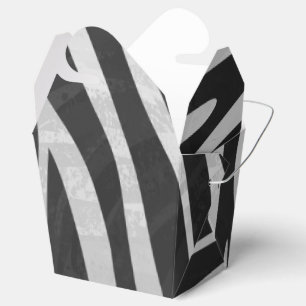 Ballotins Zebra noir et gris clair