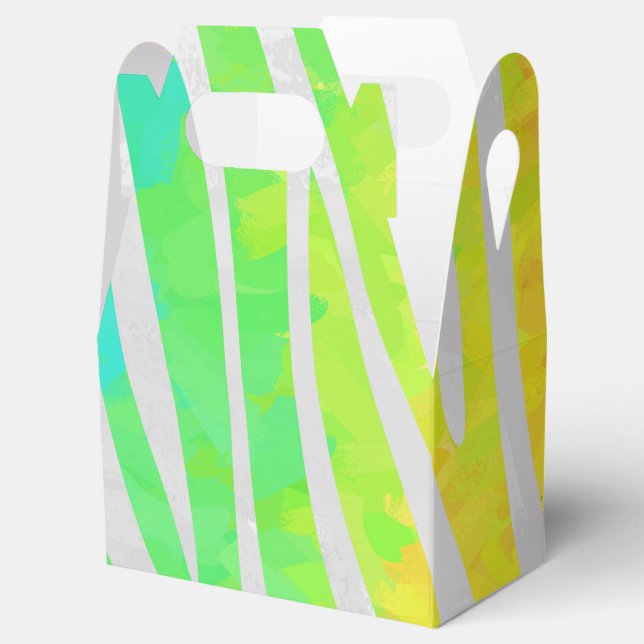 Ballotins Zebra Rainbow et White Print (Ouvert)