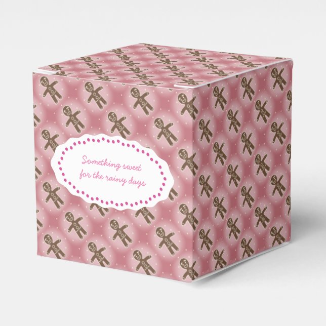 Ballotins Zone de cookie rose personnaliser le texte (Verso)