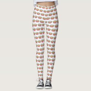 Ballpark Nachos Cheese Nacho Chips Junk Food Leggings