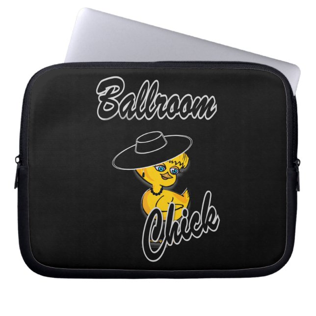 Ballroom Chick #4 Laptop Sleeve (Front)