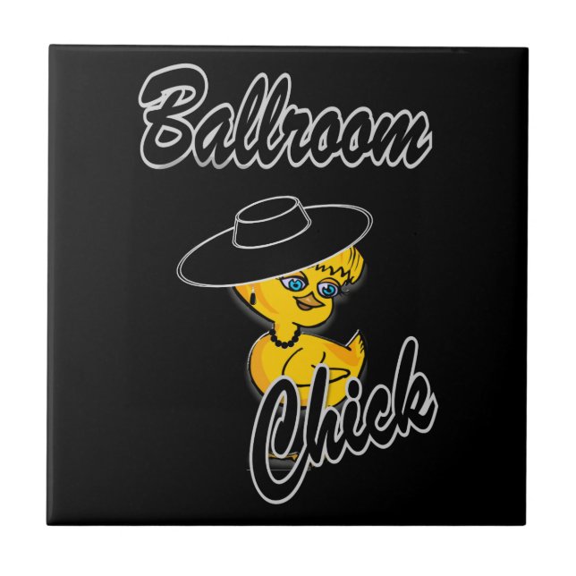 Ballroom Chick #4 Tile (Front)