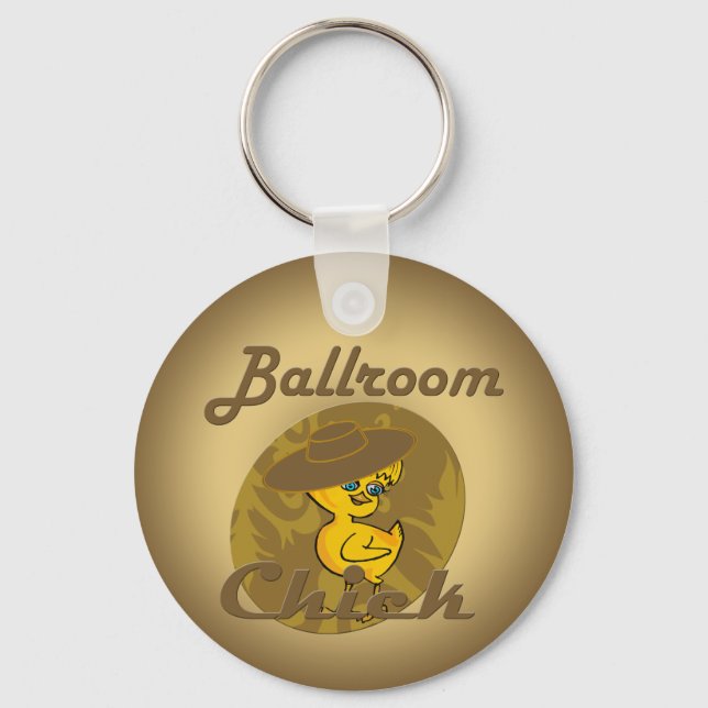 Ballroom Chick #6 Keychain (Front)