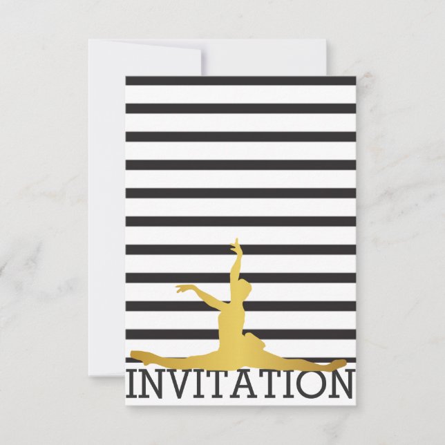 Ballroom Classic Dance Festival Vip Invitation (Devant)