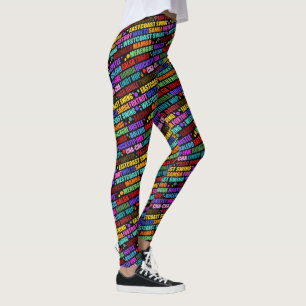 Ballroom Dance   Dance Styles   Colourful Print Leggings