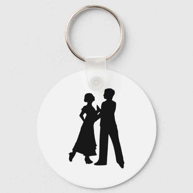 Ballroom Dance Keychain (Front)
