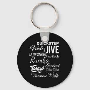Ballroom Dancer Pun Gift  Keychain