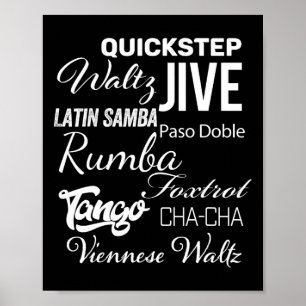Ballroom Dancer Pun Gift  Poster