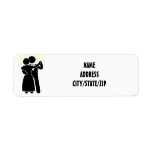 "BALLROOM DANCERS" ADDRESS LABELS