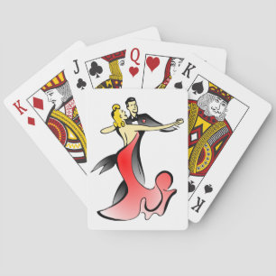 Ballroom Dancers dancing couple swing dance Playing Cards