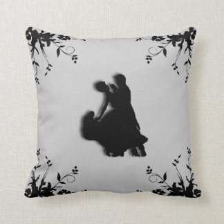 Ballroom Dancers Waltz Decorative Throw Pillow