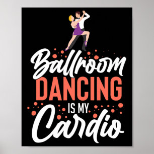 Ballroom Dancing Beginner Music Dancer Lessons Poster