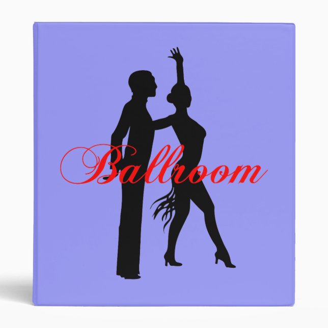 Ballroom dancing binder (Front)