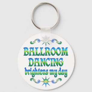 Ballroom Dancing Brightens Keychain