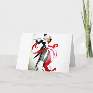 BALLROOM DANCING CARD
