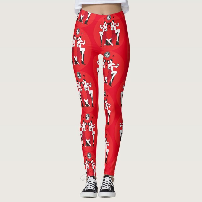 Ballroom Dancing Champions Leggings (Front)