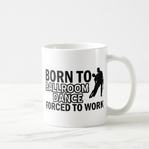 Ballroom dancing designs coffee mug