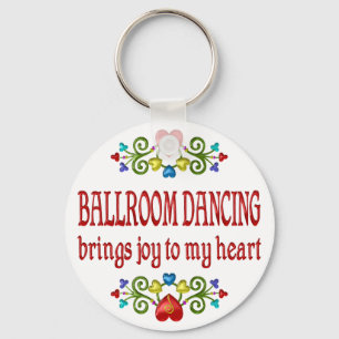 Ballroom Dancing Joy Keychain