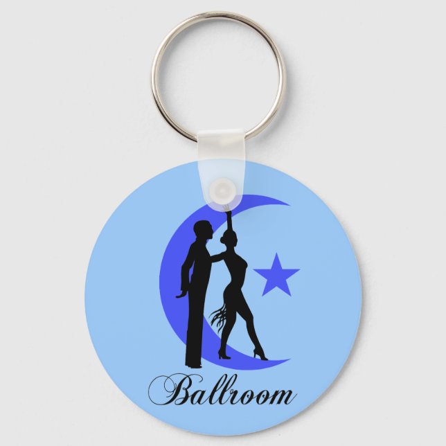 Ballroom dancing keychain (Front)