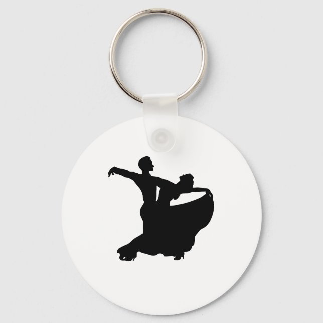 Ballroom Dancing Keychain (Front)