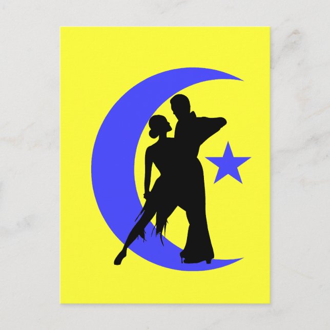 Ballroom Dancing Postcard (Front)