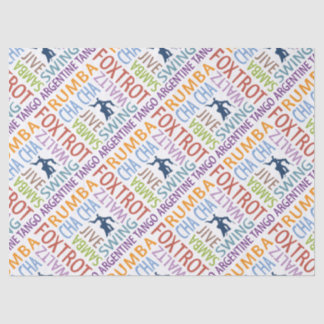Ballroom Dancing Tissue Paper