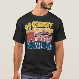 balls bowlers roll bowl retro vintage funny bowlin T-Shirt