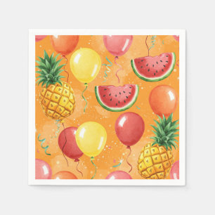 Balls, Watermelons, Pineapples, by Natasha Us Napkin