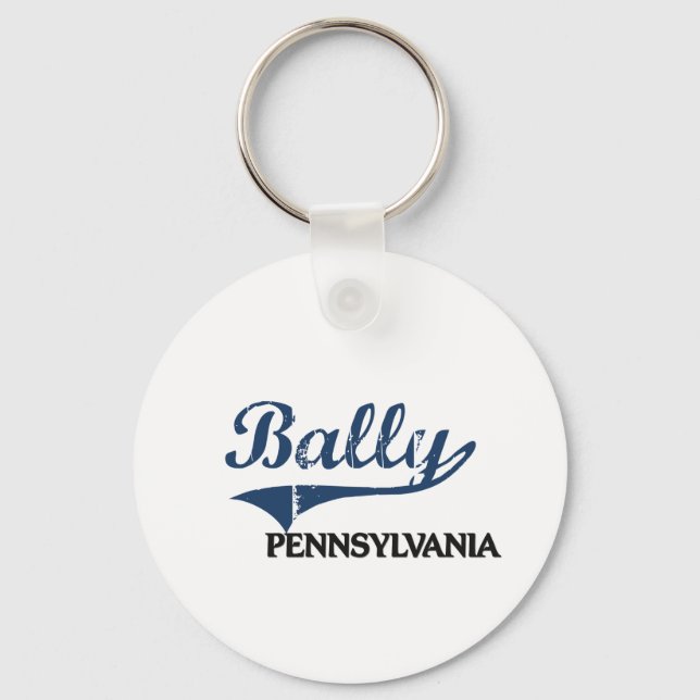 Bally Pennsylvania City Classic Keychain (Front)