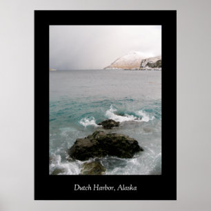 Ballyhoo Whirlpool, Dutch Harbour, Alaska Poster