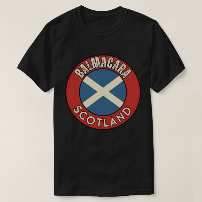 Balmacara, Scotland T-Shirt (Design Front)