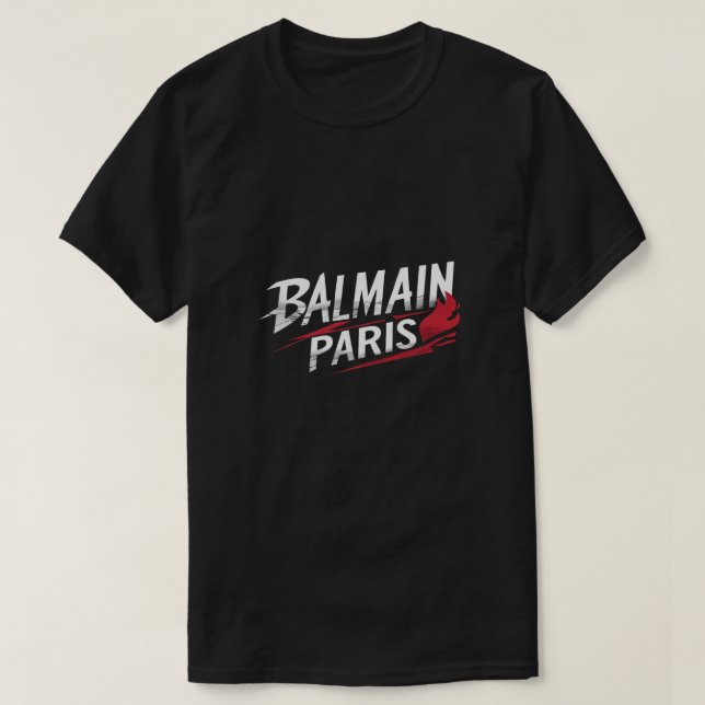 balmain paris t-shirt (Design Front)