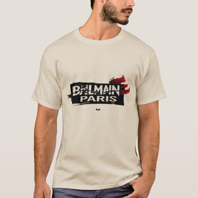 balmain paris t-shirt (Front)