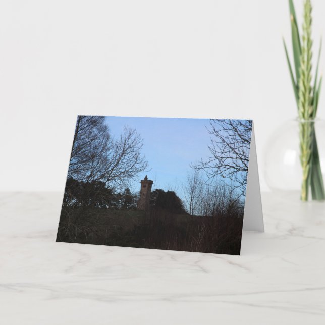 Balmashanner Monument, Forfar Holiday Card (Front)