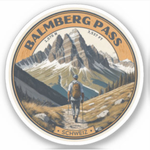 Balmberg Pass swiss alps hiking trails