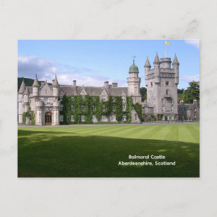 Balmoral Castle, Aberdeenshire, Scotland Postcard