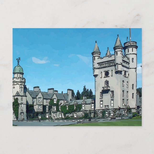 Balmoral Castle Postcard (Front)