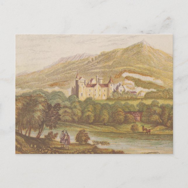 Balmoral Castle Postcard (Front)