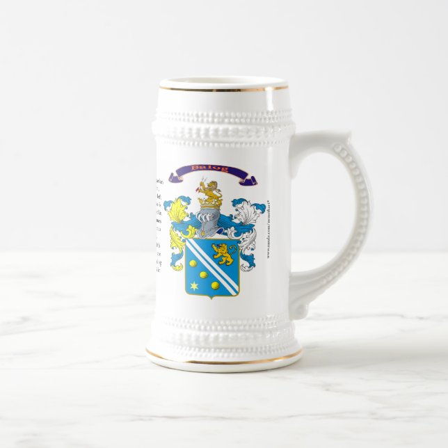 Balog , the Origin, Meaning and the Crest  Stein (Right)