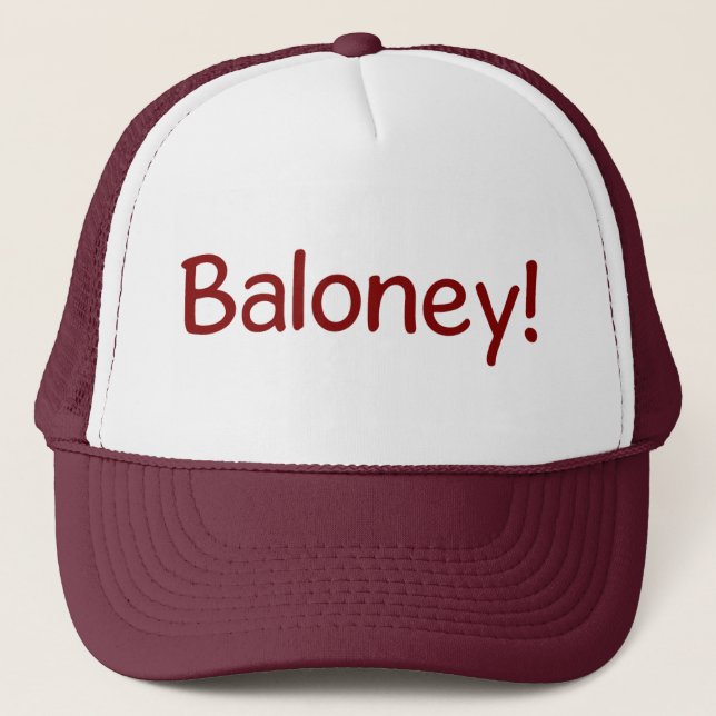 Baloney! Judge Hat (Front)