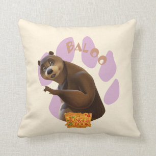 Baloo 1 throw pillow