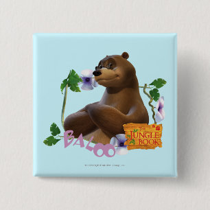 Baloo 2 inch square button